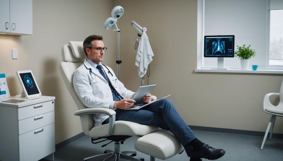 Le confort du patient et l'hygiène lors des consultations médicales